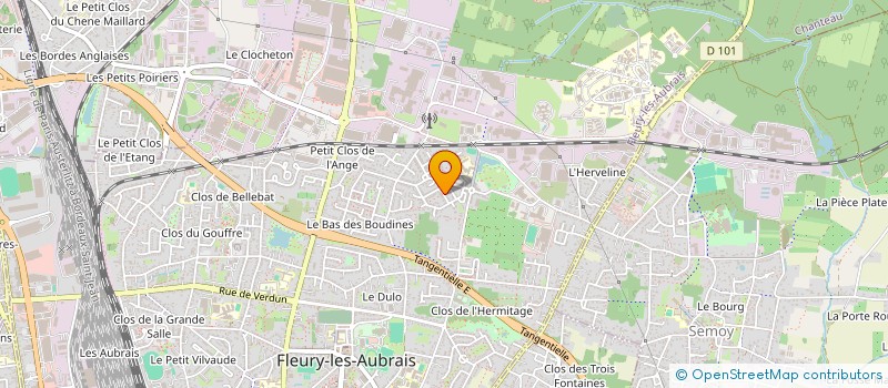 localisation de l'entreprise MONSIEUR DJAMAL MAHIA à FLEURY-LES-AUBRAIS