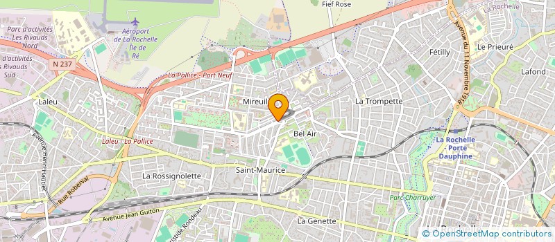 localisation de l'entreprise MONSIEUR DJAMAL MAROUF  LA ROCHELLE