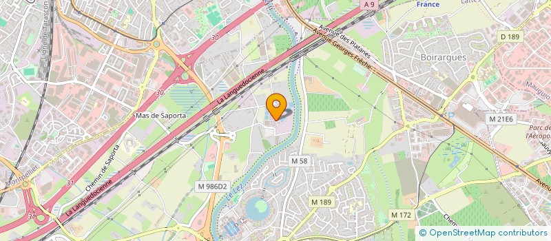 localisation de l'entreprise MONSIEUR DJAMAL MEGHIER à LATTES