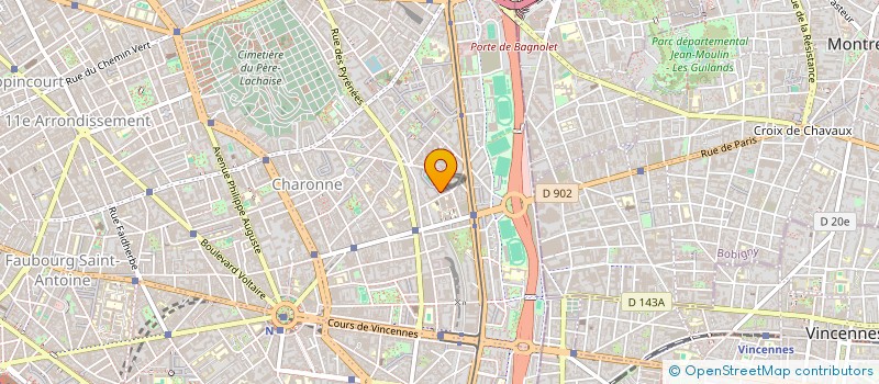 localisation de l'entreprise MONSIEUR DJAMAL MEHENNI  PARIS