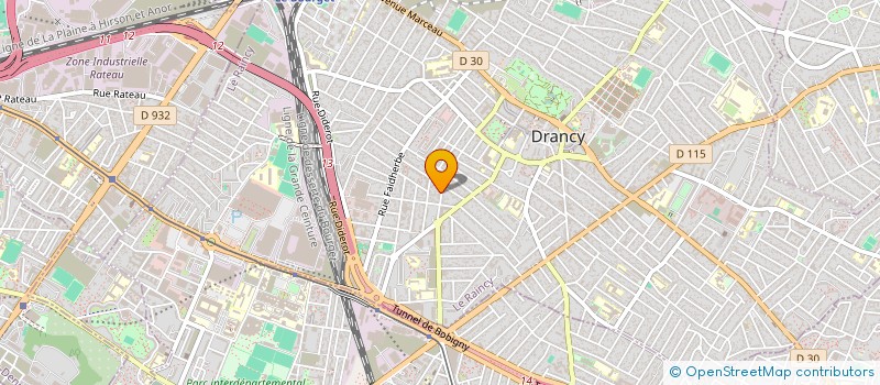 localisation de l'entreprise MONSIEUR DJAMAL OKON à DRANCY