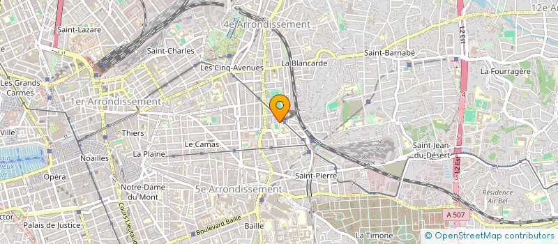 localisation de l'entreprise MONSIEUR DJAMAL RAHO à MARSEILLE