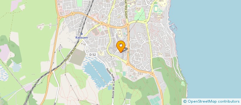localisation de l'entreprise MONSIEUR DJAMAL REZIG à ISTRES