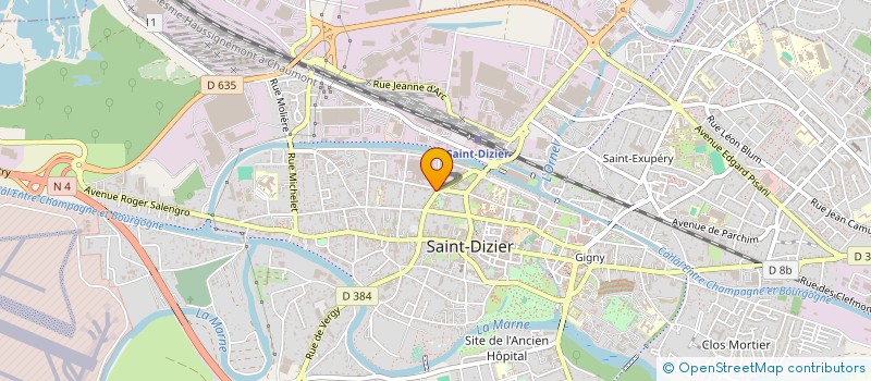 localisation de l'entreprise MONSIEUR DJAMAL SADADOU à SAINT-DIZIER