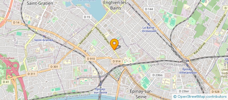 localisation de l'entreprise MONSIEUR DJAMAL SAIDANI à EPINAY-SUR-SEINE