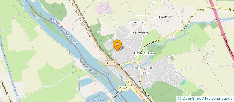localisation de l'entreprise MONSIEUR DJAMAL SEGUENI à NEUVY-SUR-LOIRE