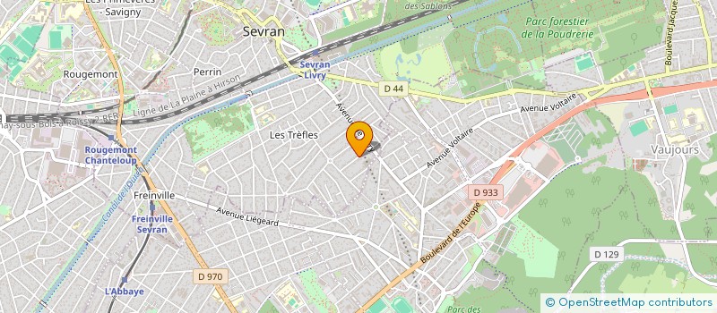 localisation de l'entreprise MONSIEUR DJAMAL SERRIDJ à SEVRAN