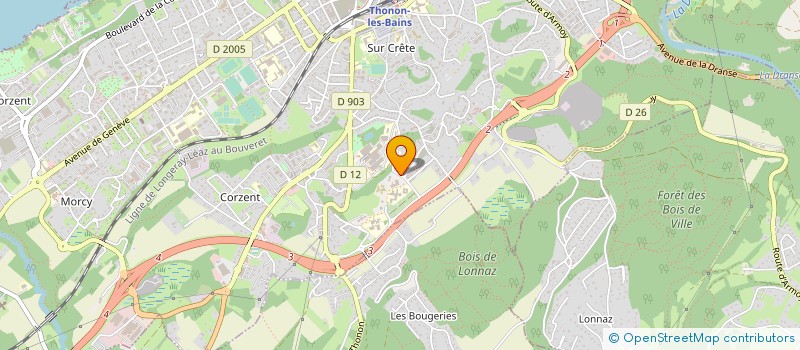 localisation de l'entreprise MONSIEUR DJAMAL SOLTANI à THONON-LES-BAINS