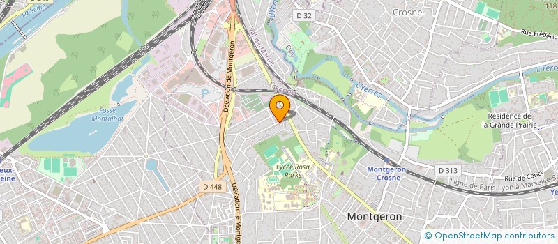 localisation de l'entreprise MONSIEUR DJAMAL SOUAMI  MONTGERON