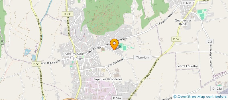 localisation de l'entreprise MONSIEUR DJAMAL TRIKI  MOURS-SAINT-EUSEBE