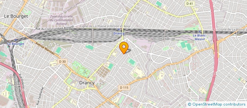 localisation de l'entreprise MONSIEUR DJAMAL ZAHER  DRANCY