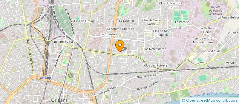 localisation de l'entreprise MONSIEUR DJAMAL ZAOUCHE à ORLEANS
