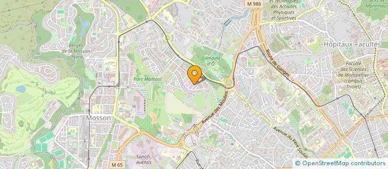 localisation de l'entreprise MONSIEUR DJAMAL ZENATI à MONTPELLIER