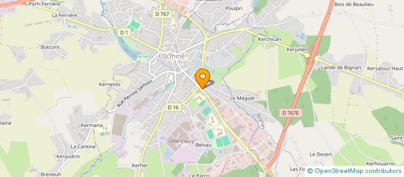 localisation de l'entreprise MONSIEUR DJAMALDINE DJOUMOI  LOCMINE