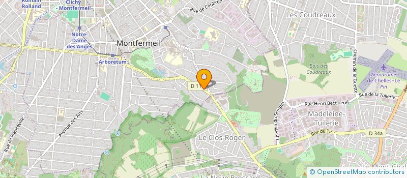 localisation de l'entreprise MONSIEUR DJAMEL ADJROUD  MONTFERMEIL