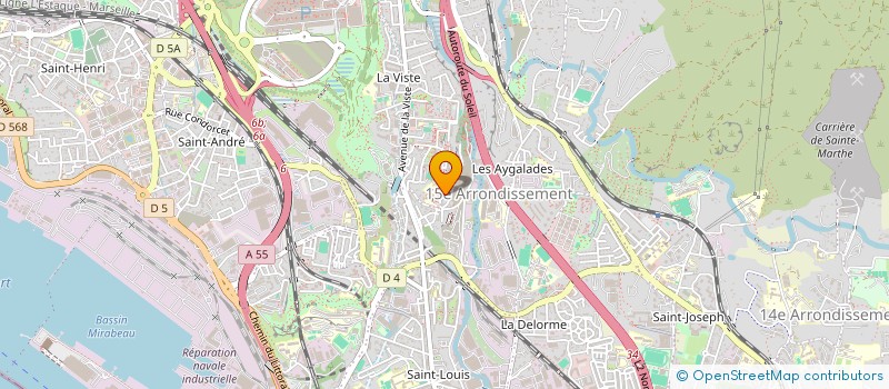 localisation de l'entreprise MONSIEUR DJAMEL AGUENI à MARSEILLE