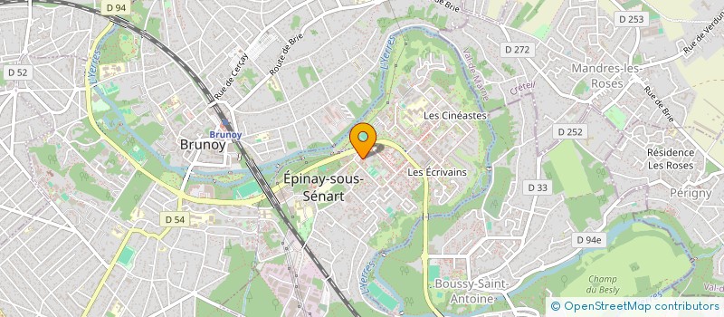 localisation de l'entreprise MONSIEUR DJAMEL AICHE  EPINAY-SOUS-SENART