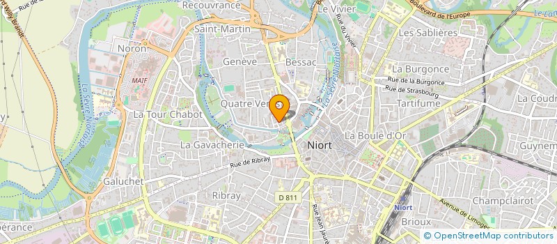 localisation de l'entreprise MONSIEUR DJAMEL AIT EL MENCEUR  NIORT