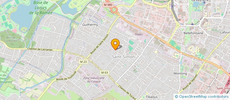 localisation de l'entreprise MONSIEUR DJAMEL ATTOU  TOULOUSE