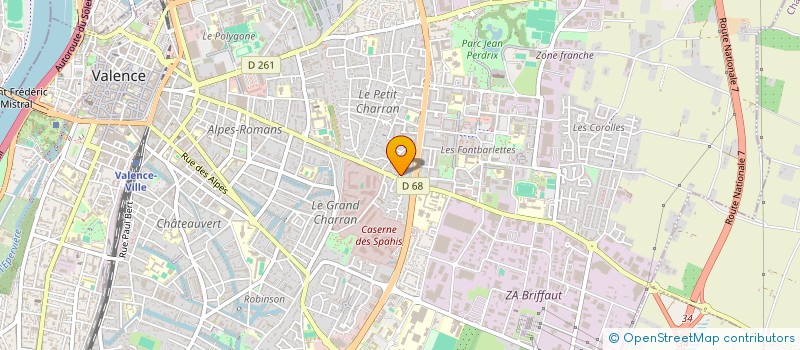 localisation de l'entreprise MONSIEUR DJAMEL AYOUNI  VALENCE