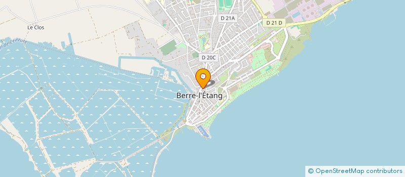 localisation de l'entreprise MONSIEUR DJAMEL AZZOUG à BERRE-L'ETANG