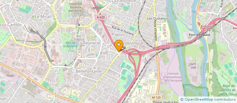 localisation de l'entreprise MONSIEUR DJAMEL BELHAS  TOULOUSE