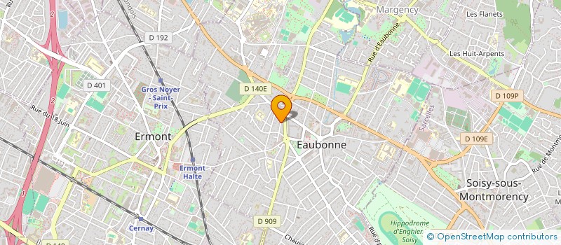 localisation de l'entreprise MONSIEUR DJAMEL BEN MAMMAR à EAUBONNE