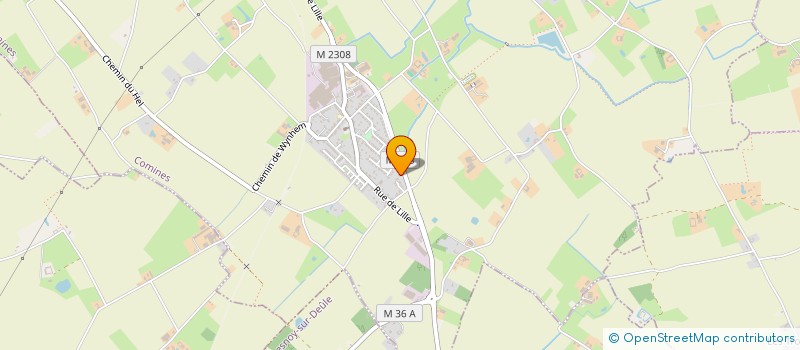localisation de l'entreprise MONSIEUR DJAMEL BENFYALA à COMINES