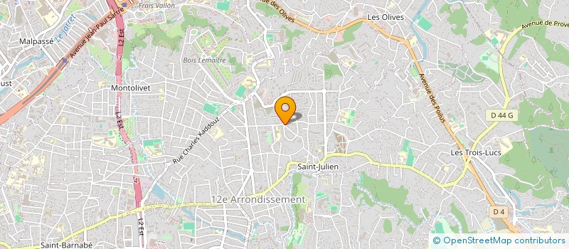 localisation de l'entreprise MONSIEUR DJAMEL BENGRIGRA à MARSEILLE
