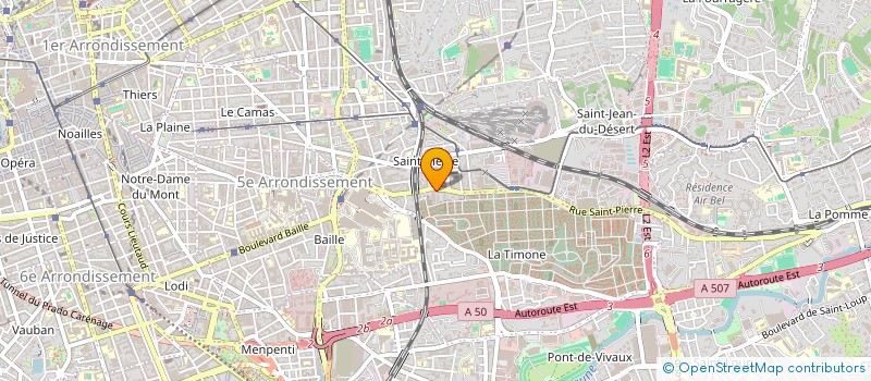 localisation de l'entreprise MONSIEUR DJAMEL BENHELAL à MARSEILLE