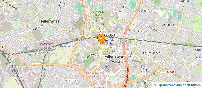 localisation de l'entreprise MONSIEUR DJAMEL BENLEKEHAL  RONCHIN