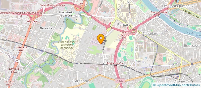 localisation de l'entreprise MONSIEUR DJAMEL BENTAHA à TOULOUSE