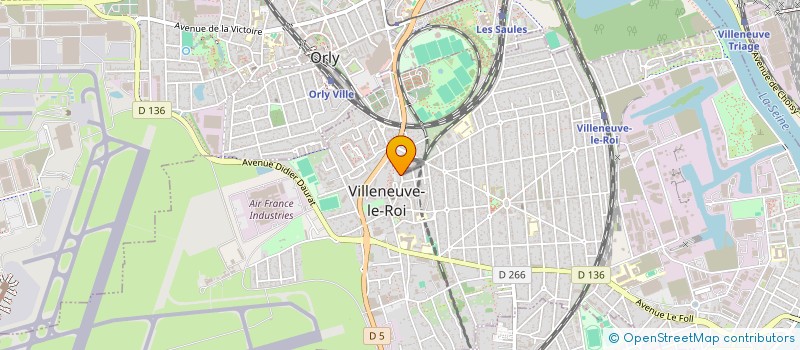 localisation de l'entreprise MONSIEUR DJAMEL BENTALEB  VILLENEUVE-LE-ROI