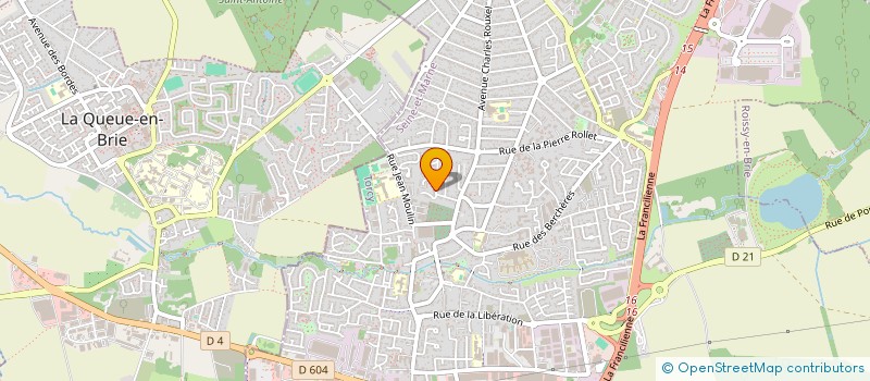 localisation de l'entreprise MONSIEUR DJAMEL BENYOUCEF à PONTAULT-COMBAULT