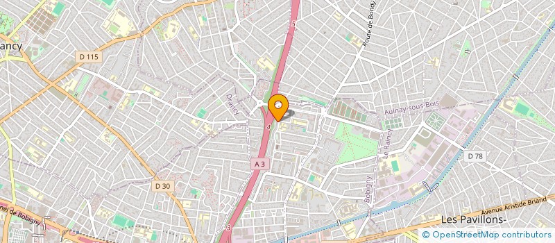 localisation de l'entreprise MONSIEUR DJAMEL BENYOUCEF  BONDY