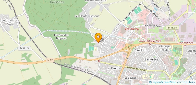 localisation de l'entreprise MONSIEUR DJAMEL BENYOUNES à DREUX