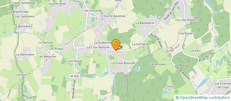 localisation de l'entreprise MONSIEUR DJAMEL BERRADJA  SAVONNIERES