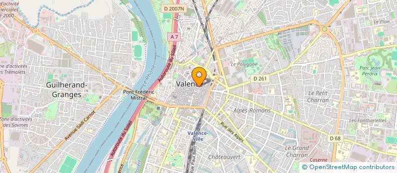 localisation de l'entreprise MONSIEUR DJAMEL BERRAHAL à VALENCE