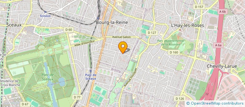 localisation de l'entreprise MONSIEUR DJAMEL BOUABDELLAH à BOURG-LA-REINE