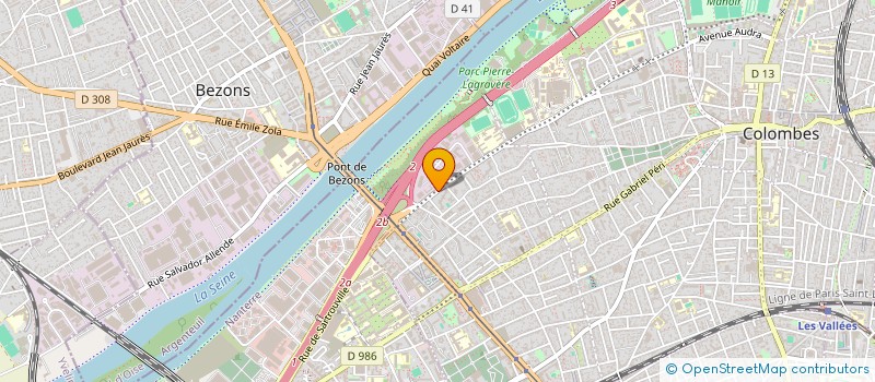 localisation de l'entreprise MONSIEUR DJAMEL BOUAYAD à COLOMBES