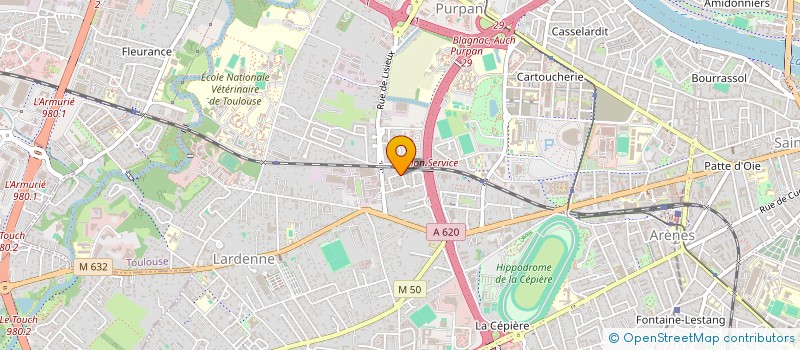 localisation de l'entreprise MONSIEUR DJAMEL BOUAZZA à TOULOUSE