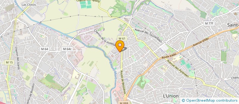 localisation de l'entreprise MONSIEUR DJAMEL BOUBECHICHE à L'UNION