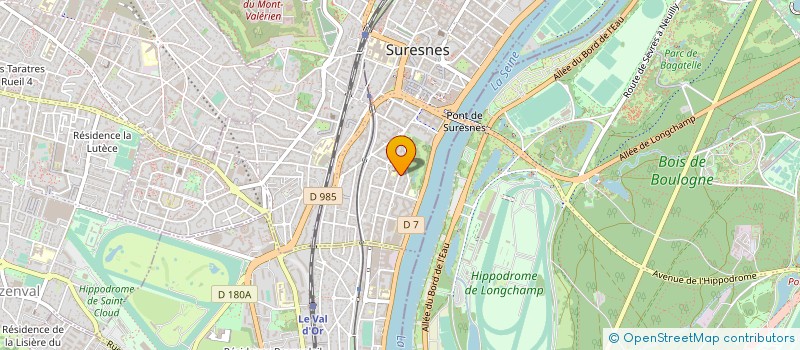 localisation de l'entreprise MONSIEUR DJAMEL BOUCHETARA à SURESNES