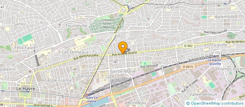 localisation de l'entreprise MONSIEUR DJAMEL BOUKELIA à LE HAVRE