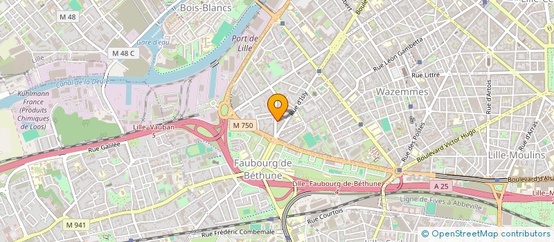 localisation de l'entreprise MONSIEUR DJAMEL BOULBIT à LILLE
