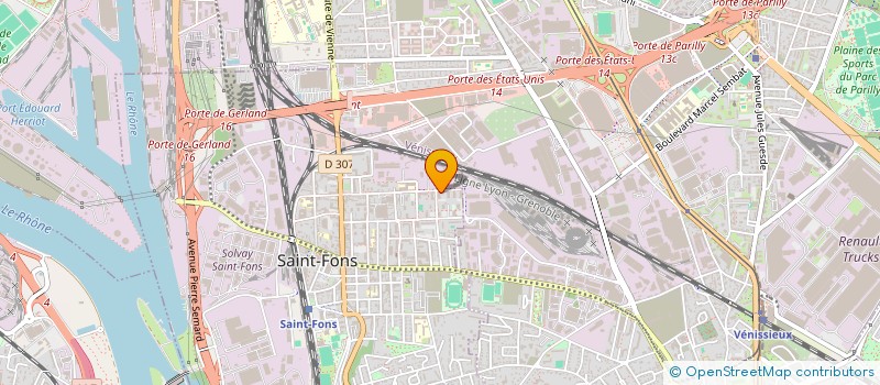 localisation de l'entreprise MONSIEUR DJAMEL BOUNAB  SAINT-FONS