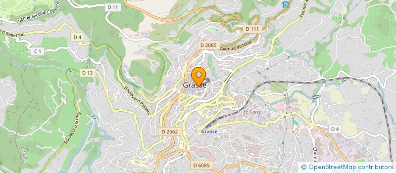 localisation de l'entreprise MONSIEUR DJAMEL BOURTAL à GRASSE