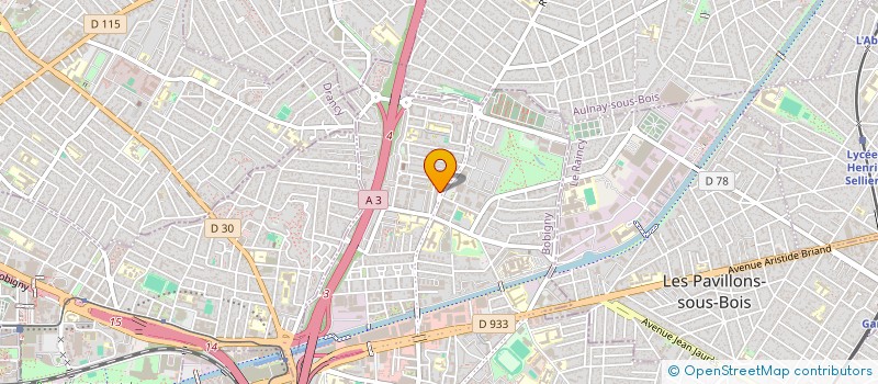 localisation de l'entreprise MONSIEUR DJAMEL BOUYAKOUB  BONDY