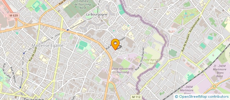 localisation de l'entreprise MONSIEUR DJAMEL BOUZELIFA  TOURCOING