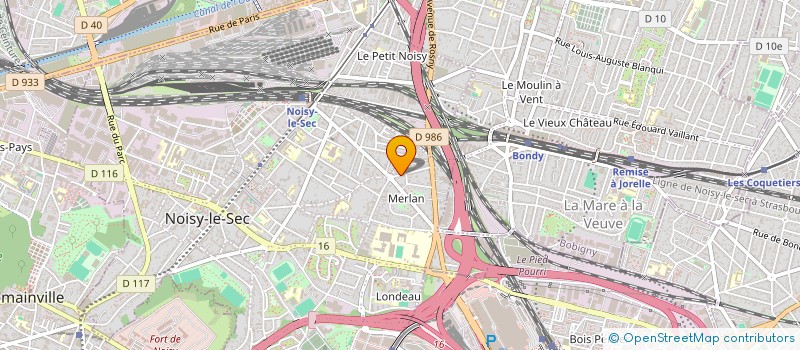 localisation de l'entreprise MONSIEUR DJAMEL BRAHIMI à NOISY-LE-SEC